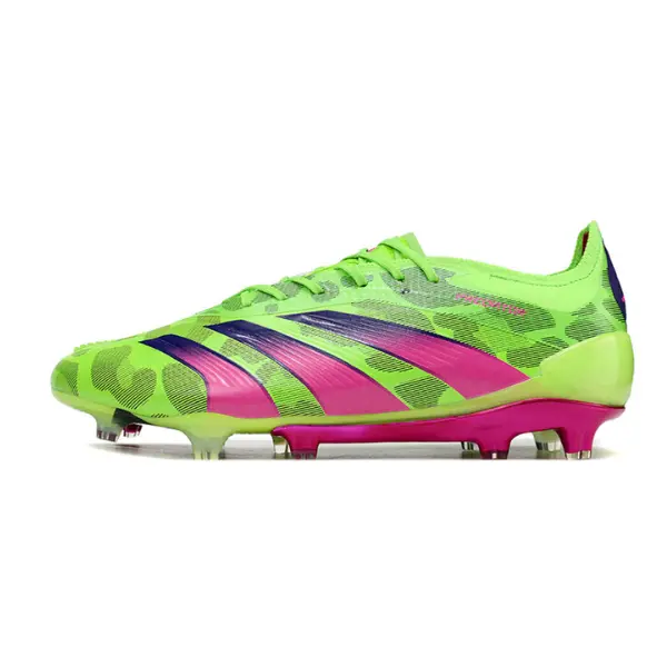 Adidas Predator 30 Elite Generation Pred 24 Pack Black and Green Firm Ground FG Football Boot