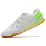 Adidas Top Sala IC White and Green Futsal Football Boot