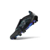 Adidas Predator 26 Elite Tongue Black and Blue Firm Ground FG Football Boot