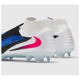 Nike Phantom 6 DF Elite White and Blue Pack Firm Ground FG Kids Football Boot