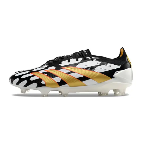 Adidas Predator 30 Elite White and Black Firm Ground FG Football Boot