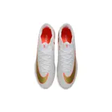 Nike Air Zoom Mercurial Superfly 11 Elite White and Golden Turf TF Kids Football Boot
