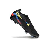 Nike Air Zoom Mercurial Vapor 16 Elite Black Yellow Blue and Red Firm Ground FG Football Boot
