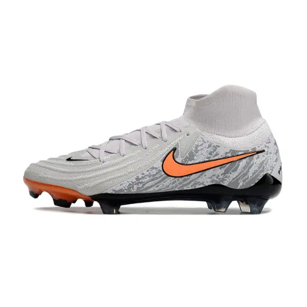 Nike Phantom Luna 2 Elite Grey and Orange Firm Ground FG Football Boot