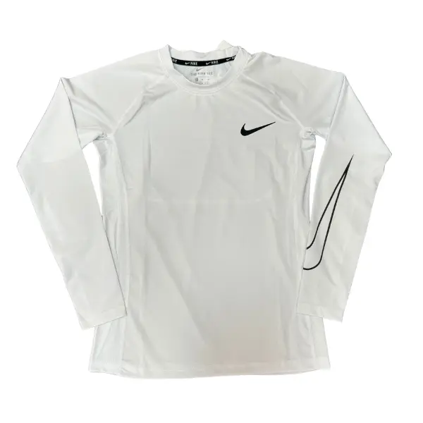 Nike White Long Sleeve T-Shirt