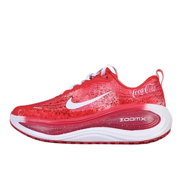 Nike Air Zoom Vomero Plus Red and White Running Shoes - Red Speckle
