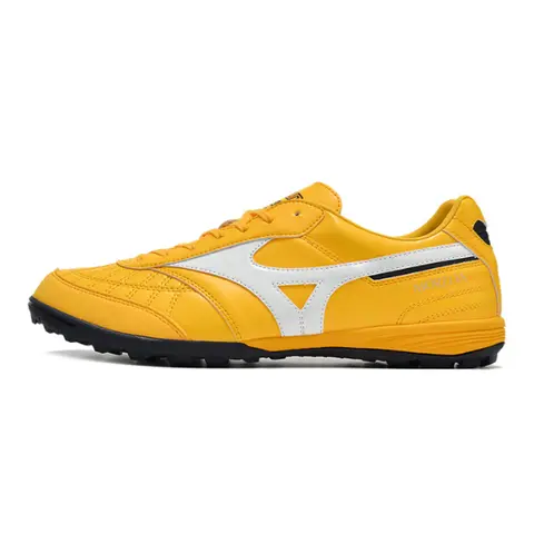 Mizuno Morelia Sala TF Yellow White and Black Turf TF Football Boot