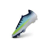 Nike Air Zoom Mercurial Vapor 17 Elite White and Blue Firm Ground FG Football Boot - Volt/Aqua