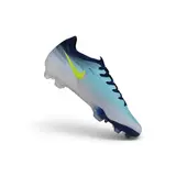 Nike Air Zoom Mercurial Vapor 17 Elite White and Blue Firm Ground FG Football Boot - Volt/Aqua