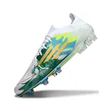 Adidas F50 Elite White and Green Firm Ground FG Football Boot