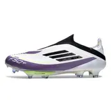 Adidas F50+ Elite Laceless Black and Orange Firm Ground FG Football Boot
