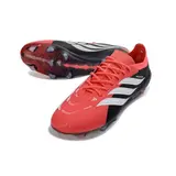 Adidas Predator 26 Elite Black and Red Firm Ground FG Football Boot