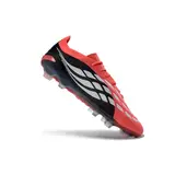 Adidas Predator 26 Elite Black and Red Firm Ground FG Football Boot