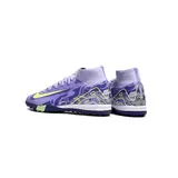Nike Zoom Mercurial Superfly 10 Elite Kids United Purple Turf TF Football Boot