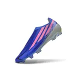 Adidas F50 Hyperfast Laceless Elite Blue and Pink Firm Ground FG Football Boot