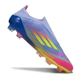 Adidas F50 Elite Laceless Mystic Victory Pack Firm Ground FG Football Boot - Blue/Purple