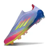 Adidas F50 Elite Laceless Mystic Victory Pack Firm Ground FG Football Boot - Blue/Purple