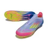 Adidas F50 Elite Laceless Mystic Victory Pack Firm Ground FG Football Boot - Blue/Purple