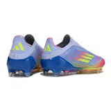 Adidas F50 Elite Laceless Mystic Victory Pack Firm Ground FG Football Boot - Blue/Purple