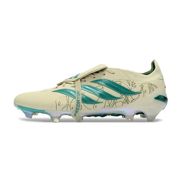 Adidas Predator 26 Elite Tongue Light Green Firm Ground FG Football Boot
