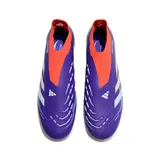 Adidas Predator 25 Elite Laceless Blue and Red Firm Ground FG Kids Football Boot