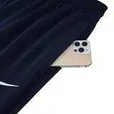 Nike Navy Blue and White Cold Set Quarter-Zip Top and Pants