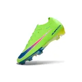 Nike Air Zoom Mercurial Vapor 16 Elite Light Green and Blue Firm Ground FG Football Boot