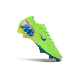 Nike Air Zoom Mercurial Vapor 16 Elite Light Green and Blue Firm Ground FG Football Boot