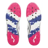 Joma Top Flex Rebound White Blue and Pink Indoor IC Football Boot