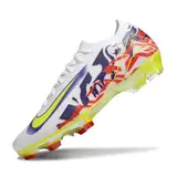 Nike Air Zoom Mercurial Vapor 16 Elite White and Purple Firm Ground FG Football Boot