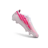 Adidas F50 Hyperfast Elite Pink and White Firm Ground FG Football Boot