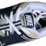 Nike Air Zoom Vomero 5 White and Dark Blue Running Shoes - Beige/Navy