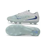 Nike Phantom 6 Elite White and Light Blue Firm Ground FG Football Boot