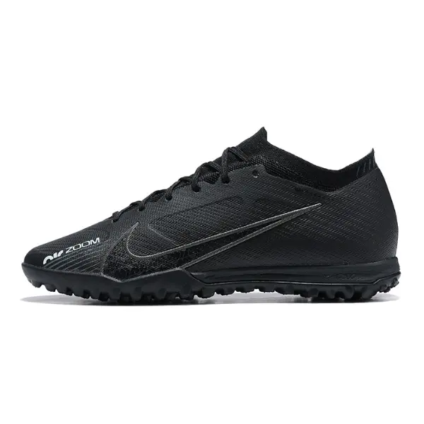 Nike Zoom Mercurial Vapor 15 Elite Black Pack Kids Football Boot Turf TF