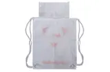 Nike White and Orange Boot Bag