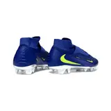 Nike Phantom 6 DF Elite Blue and Silver Firm Ground FG Football Boot