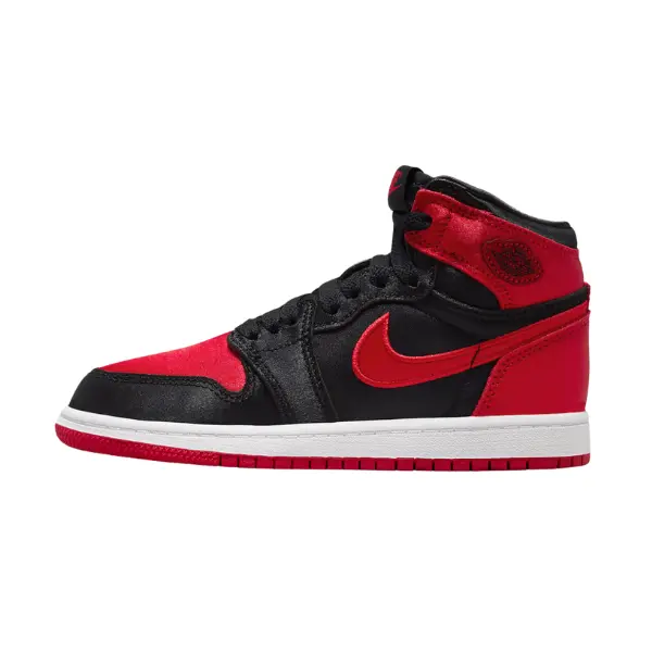 Nike Air Jordan 1 Satin Bred Casual Shoes