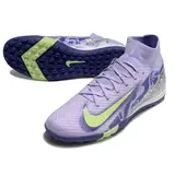 Nike Zoom Mercurial Superfly 10 Elite Kids Turf TF Football Boot - Lilac/Volt