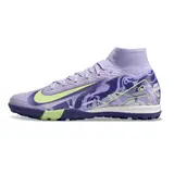 Nike Zoom Mercurial Superfly 10 Elite Kids Turf TF Football Boot - Lilac/Volt