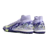Nike Zoom Mercurial Superfly 10 Elite Kids Turf TF Football Boot - Lilac/Volt
