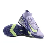 Nike Zoom Mercurial Superfly 10 Elite Kids Turf TF Football Boot - Lilac/Volt