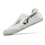 Mizuno Morelia Sala Japan IC White and Silver Futsal Football Boot