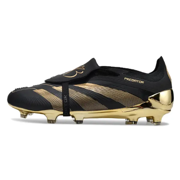Adidas Predator 30 Elite Tongue Black and Gold Bellingham Pack Firm Ground FG Football Boot