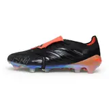 Adidas Predator 26 Tongue Elite Black and Orange Firm Ground FG Football Boot