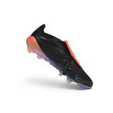 Adidas Predator 26 Tongue Elite Black and Orange Firm Ground FG Football Boot