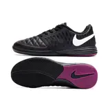 Nike Lunar Gato II Black and Pink Indoor IC Football Boot