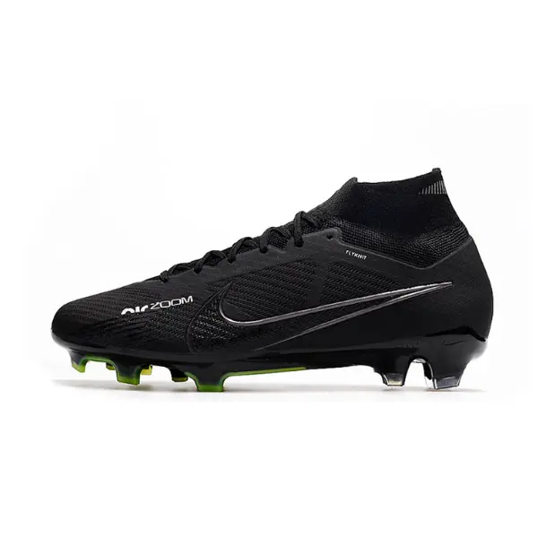 Nike Zoom Mercurial Superfly 9 Elite Black Pack Firm Ground FG Kids Football Boot