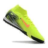 Nike Zoom Mercurial Superfly 10 Elite Yellow Turf TF Football Boot