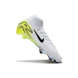 Nike Air Zoom Mercurial Superfly 10 Elite White and Light Green Firm Ground FG Football Boot