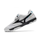 Mizuno Morelia Sala Classic White Black and Blue Turf TF Football Boot